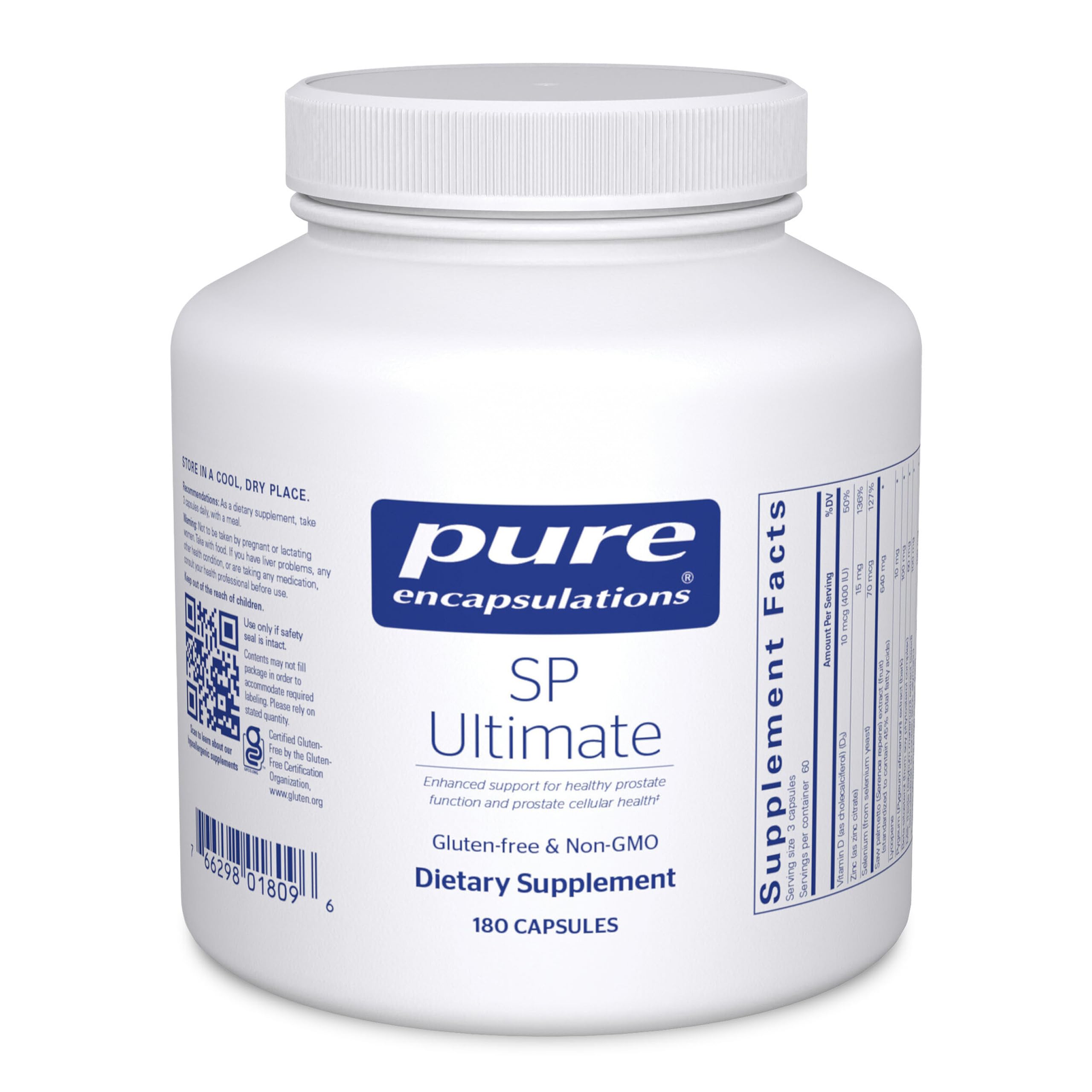 Pure Encapsulations SP Ultimate, 180 Capsules 180 Count (Pack of 1)