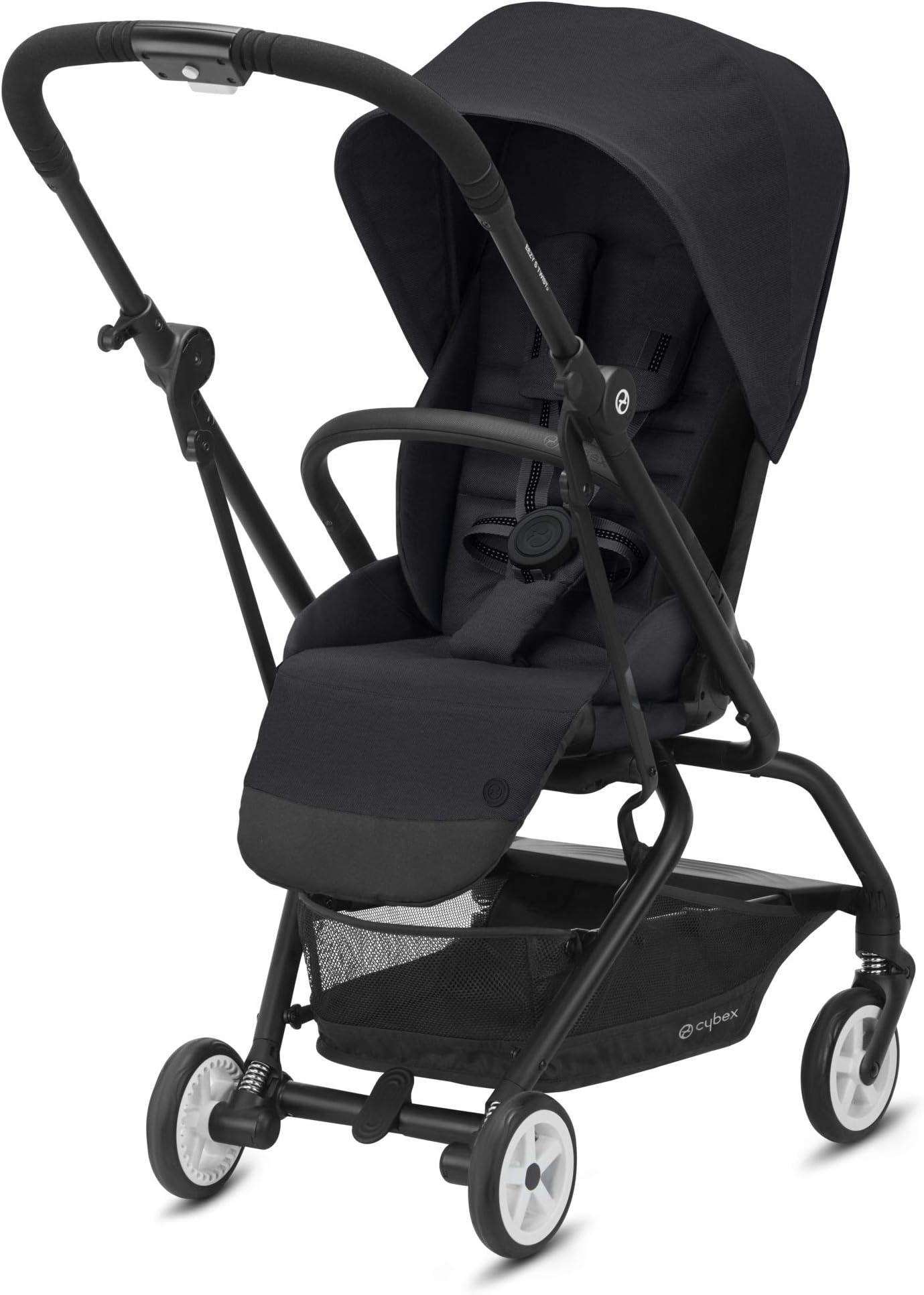 Cybex Eezy S Twist 2 Stroller, Deep Black