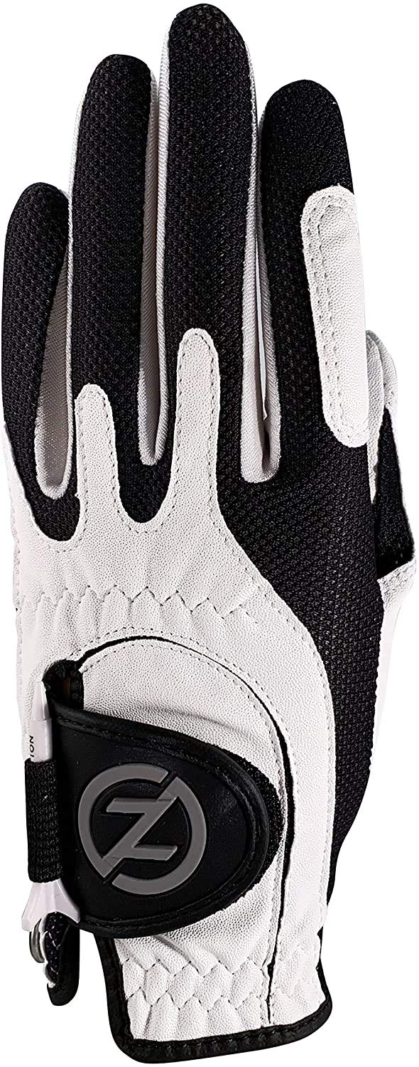 Zero Friction Guantes de Golf sintéticos de Ajuste Universal para jóvenes, Paquete de 6, Talla única, Multicolor