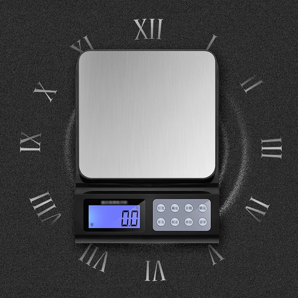 Báscula de cocina Báscula for alimentos, báscula de cocina digital multifuncional, utilizada for cocinar y hornear, preparación de comidas, pérdida de peso, acero inoxidable Suministros de cocina