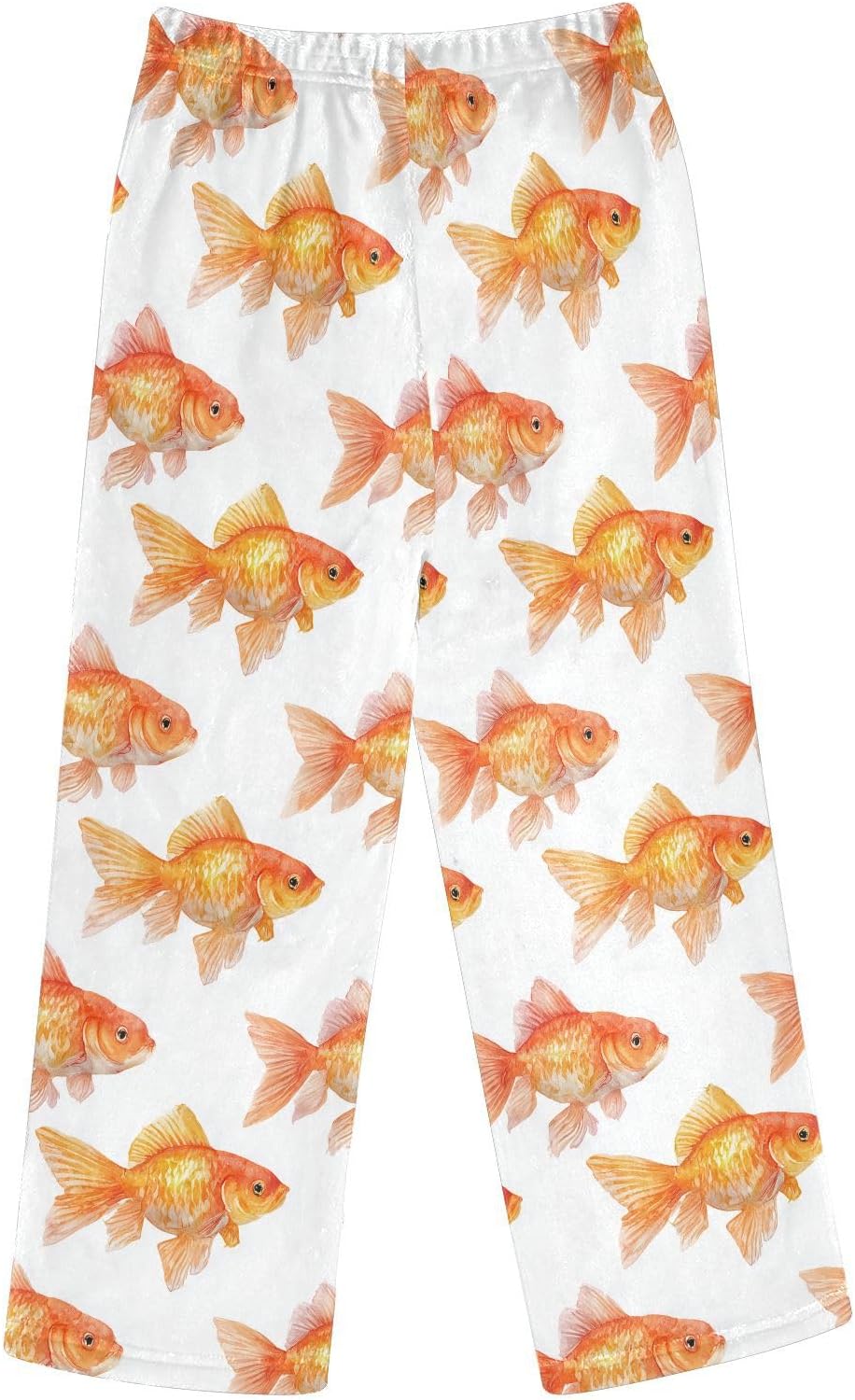 visesunny Goldfish Aquarium Fish Boys Pants for Kids Fleece Bottoms Long Jogger Pants Trousers with Pockets Size 6-14Y