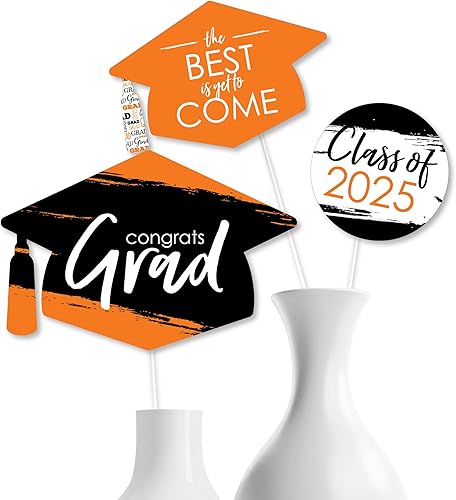 Lo mejor está por venir 2019 - Juego de 15 palillos de mesa para fiesta de graduación