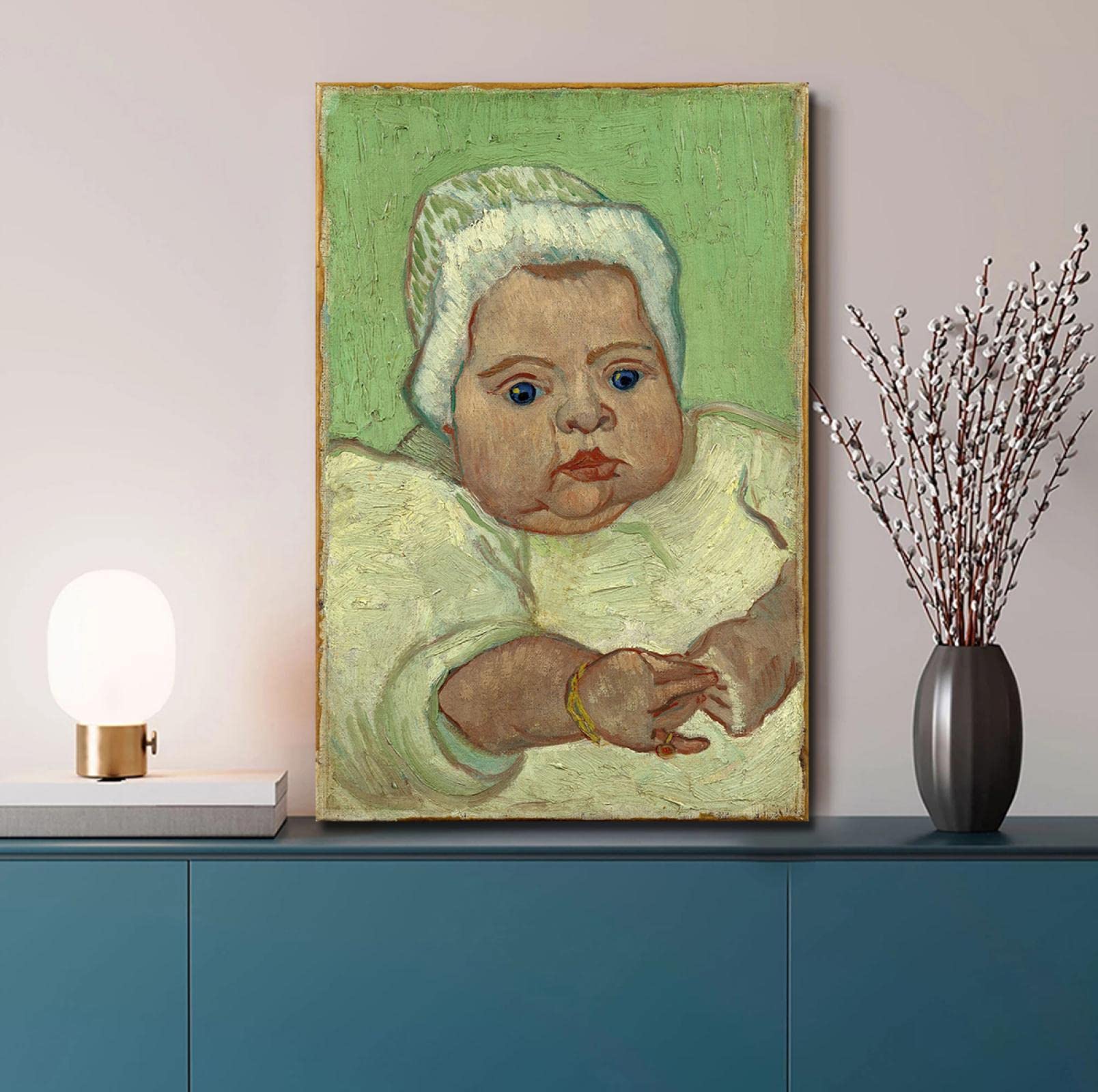 Amazon｜ヴァンゴッホ有名な絵画の赤ちゃんマルセルルーリンのレプリカ 