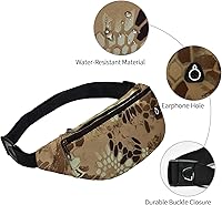 Vista 263 de Riñonera para hombres y mujeres, impermeable, para deportes, para viajes, senderismo, correr