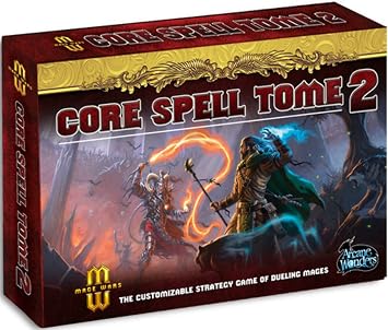 Mage Wars Core Spell Tome 2 Game by Arcane Wonders | 2 Player Game | Ages 14+ | 60-90 Minute Playing Time | 60-90 Minute Playing Time
