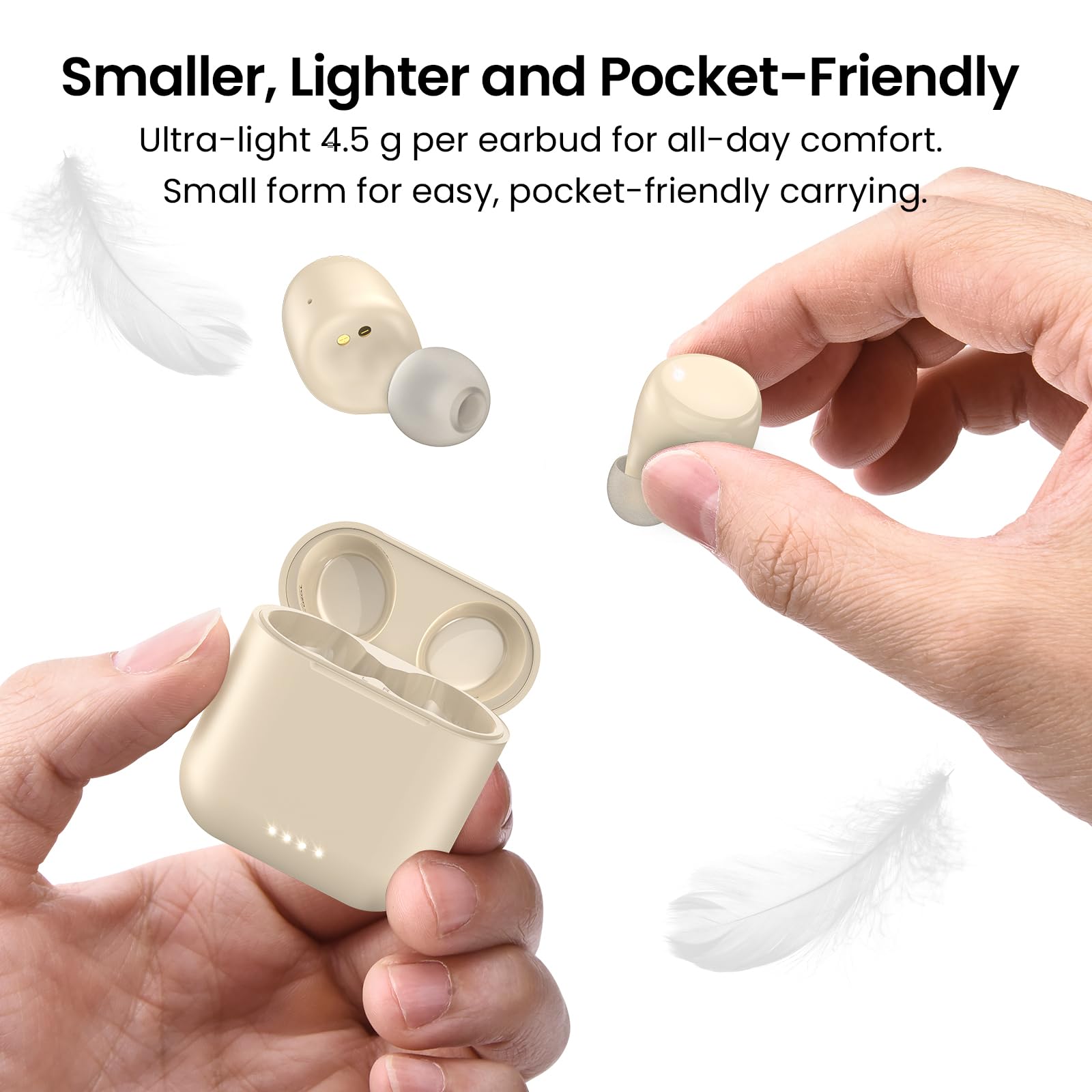 TOZO T6 Wireless Earbuds Bluetooth 5.3 Stereo Sound in Ear Headphones view 7