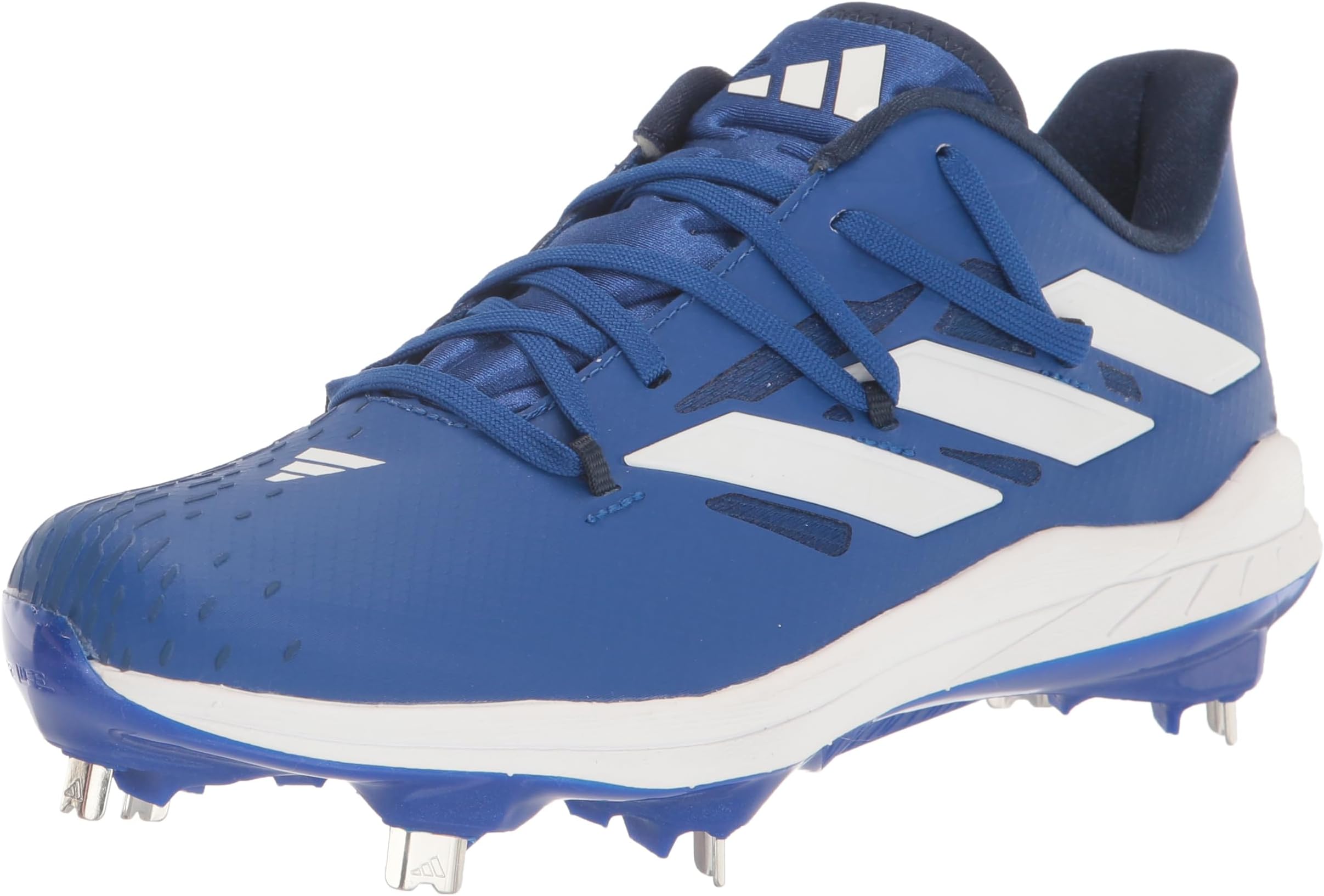 adidas red white and blue baseball cleats