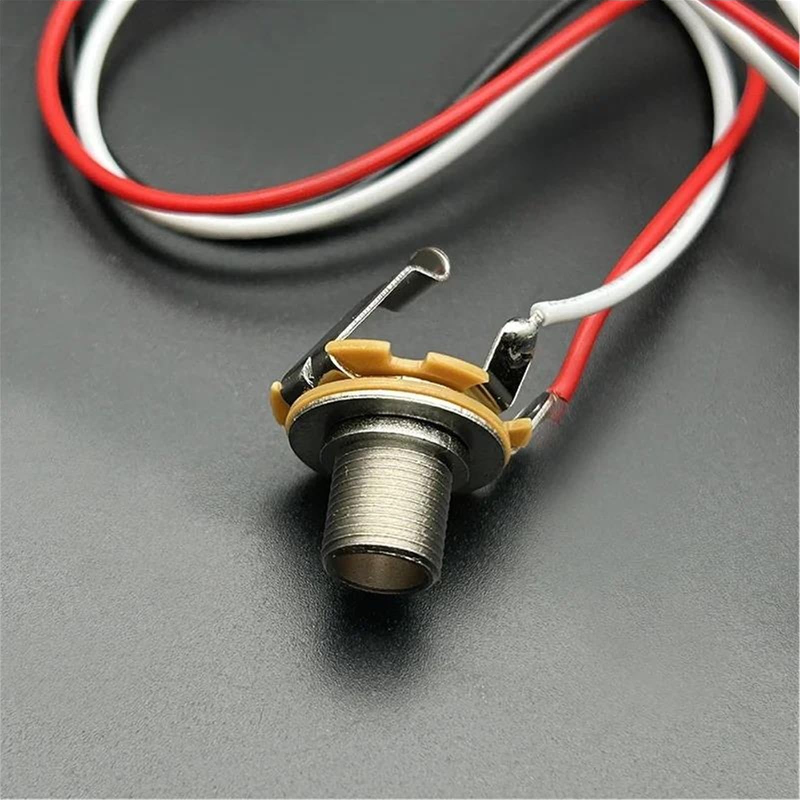 Arnés Cableado Guitarra Eléctrica Potenciómetro precableado de 5 posiciones 2T1V 500k con conector mono para guitarras de repuesto FD