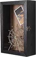 Vista 1 de Caja de sombra extra profunda de 11 x 17 pulgadas, profundidad exterior, cajas de sombra de 5 pulgadas, vitrinas para ramo de flores, fotos de boda