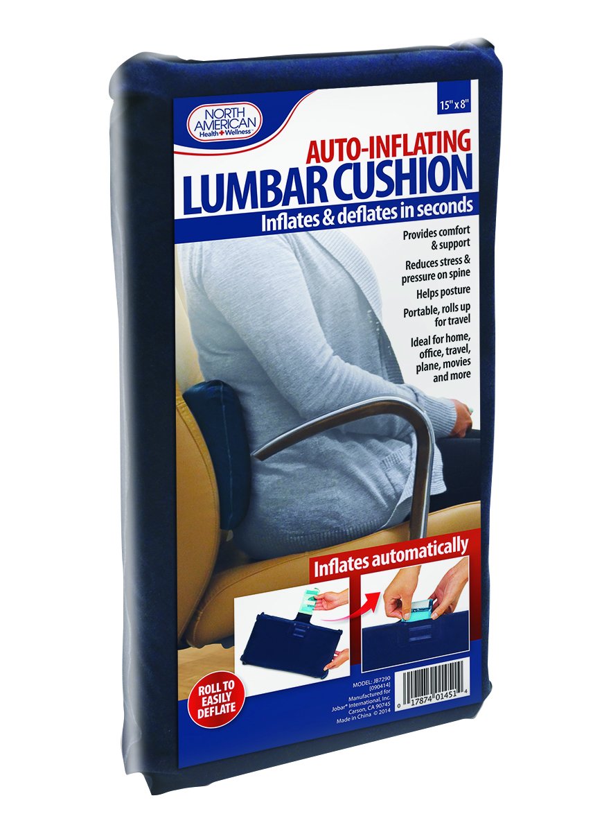 North American Healthcare Auto Inflating Lumbar Cushion