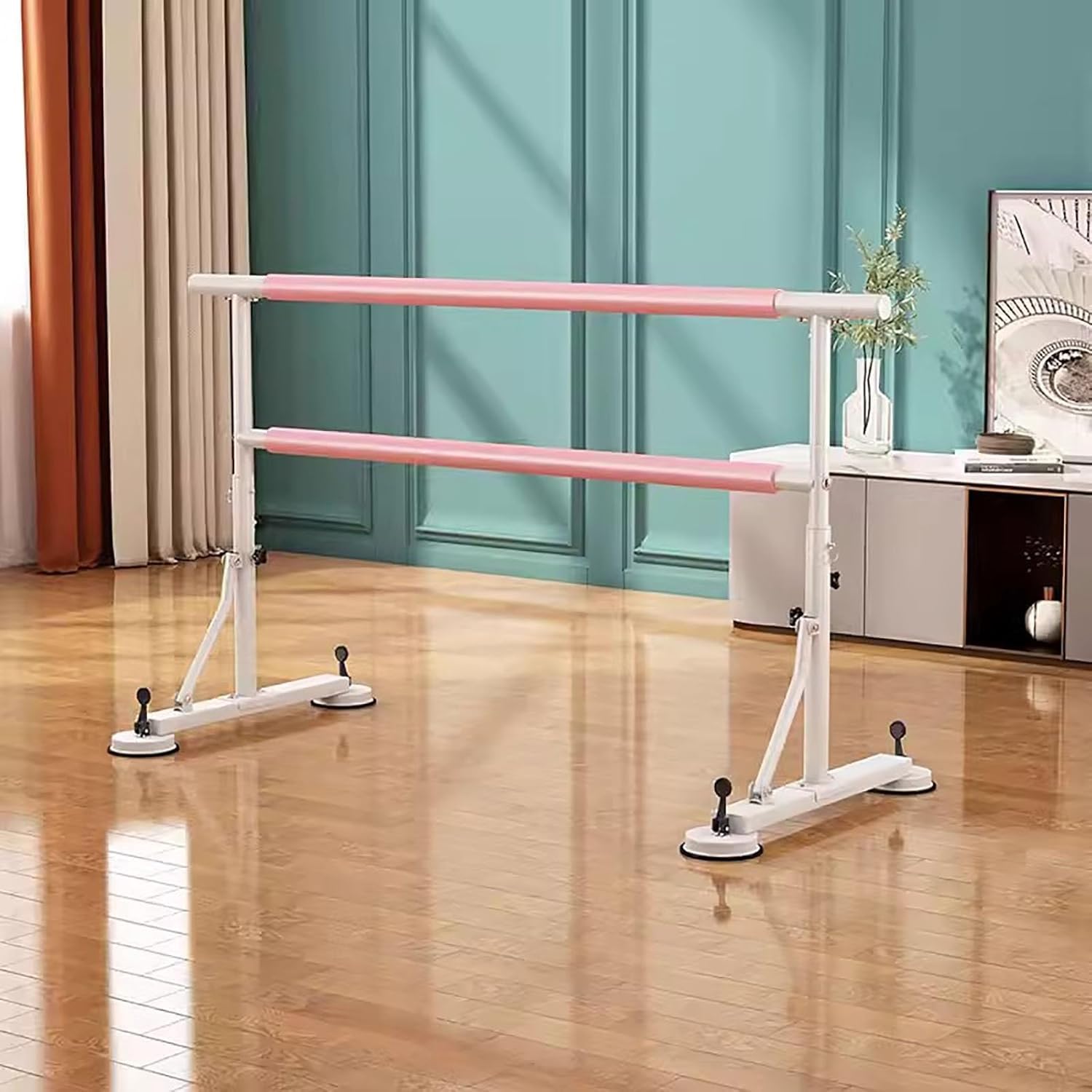 Asta da Balletto Regolabile in Altezza for Fitness, Adatta for Lo Stretching, Balletto e Attrezzature for Esercizi con Asta