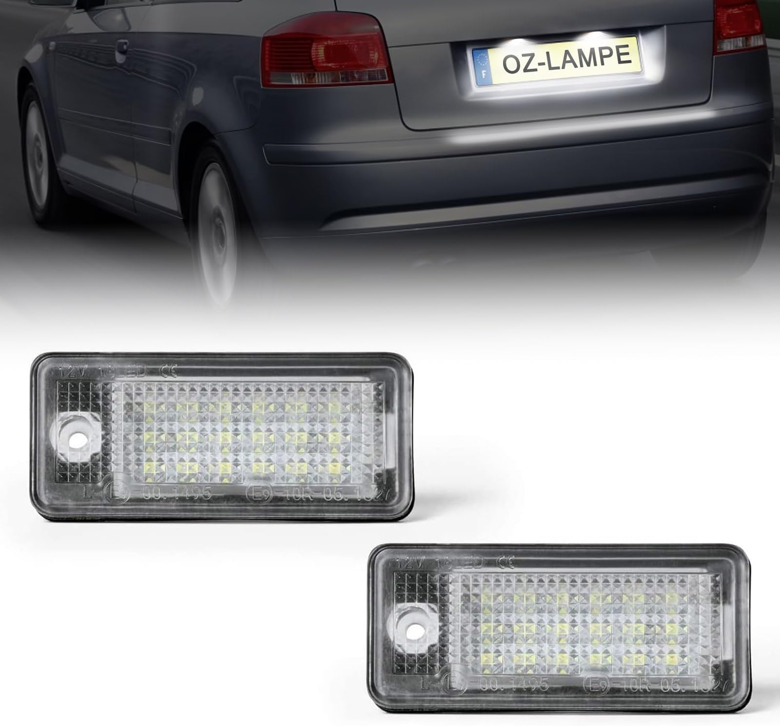 OZ-LAMPE LED Number Plate Light