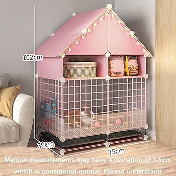 ウサギ　動物ケージ72 白 ウサギ 動物ケージ72 白