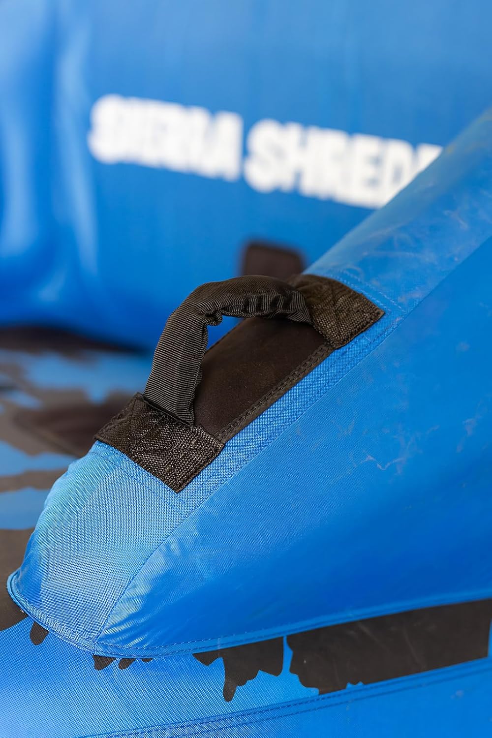 Sierra Shredder 2-Rider Towable Tube for Boats - Heavy-Duty Nylon Shell, Quick-Inflate Valve, Secure Handle System – Premium Pull-Behind Boat Tube - Designed & Tested on Lake Tahoe