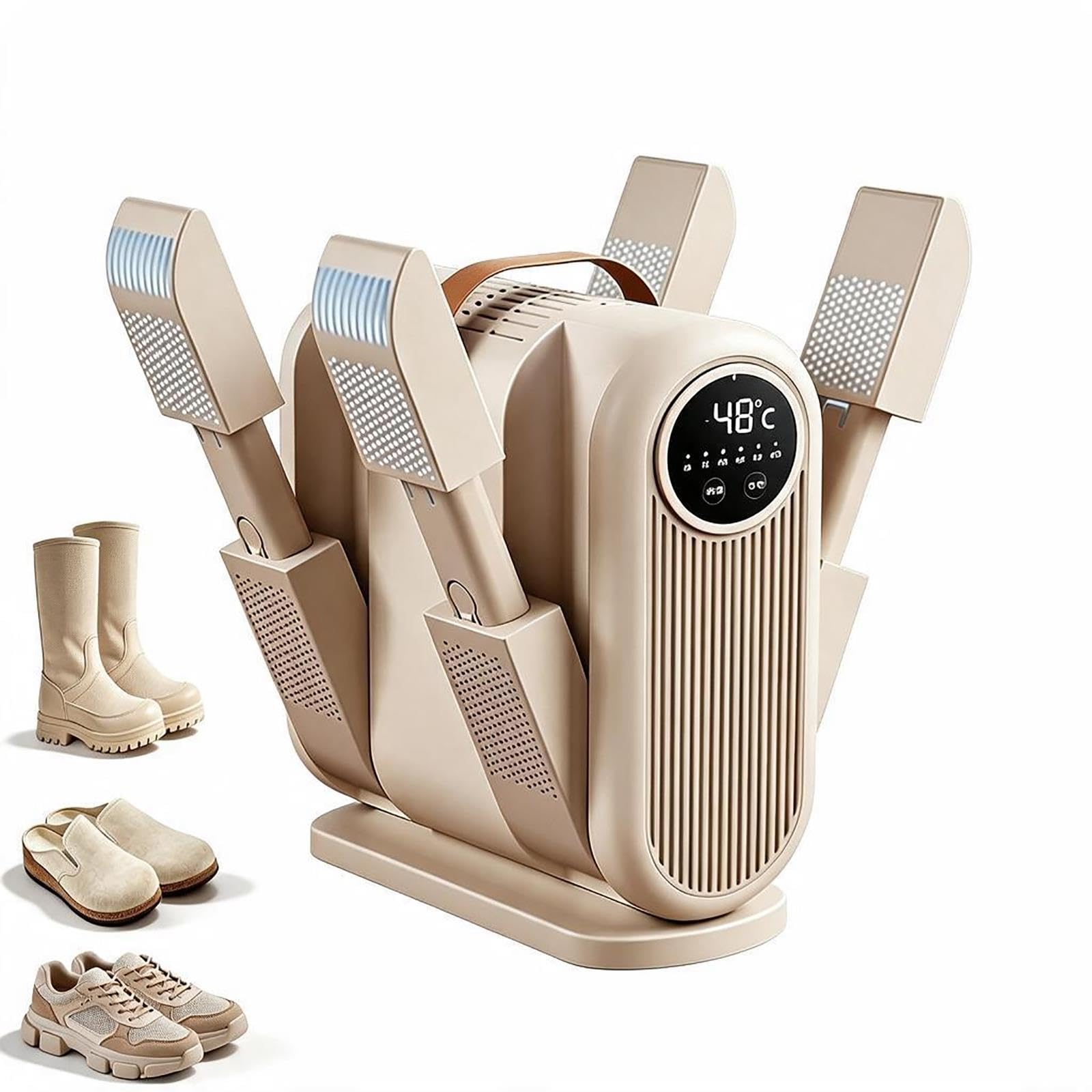 Secador de zapatos plegable Temporizador automático telescópico
