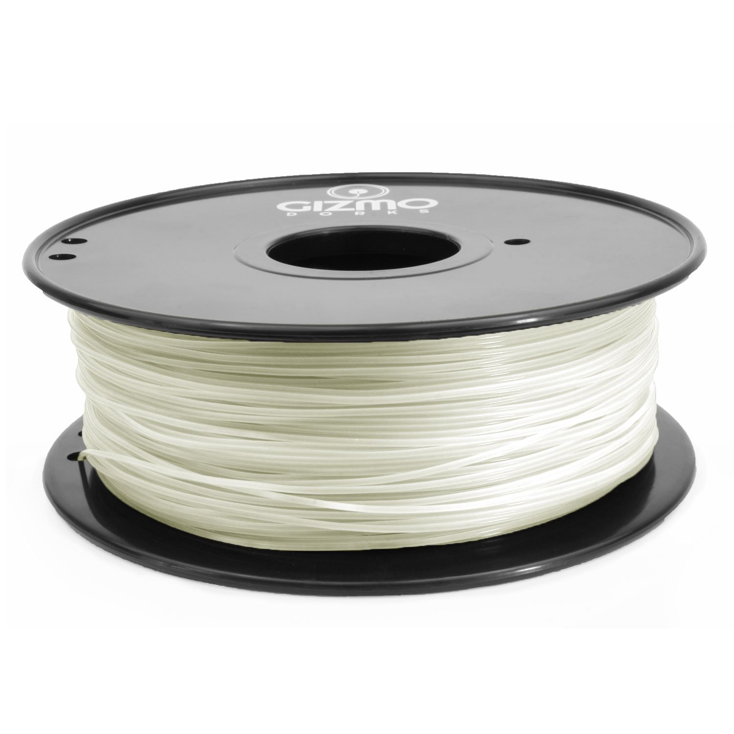 Gizmo Dorks3D Printer Filament 1 kg / 2.2 lbs PLA 1.75mm Transparent