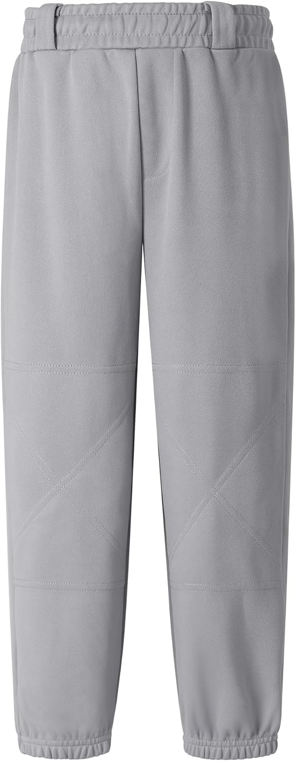 Toddler Baseball Pants, Comfortable Youth Softball Pants for Kids, Boys and Girls with Pockets and Bell Loops - Image 3