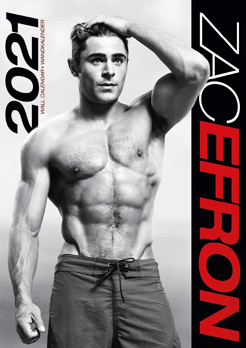 Zac Efron 2021 Calendar Zac Efron Amazon.fr Livres