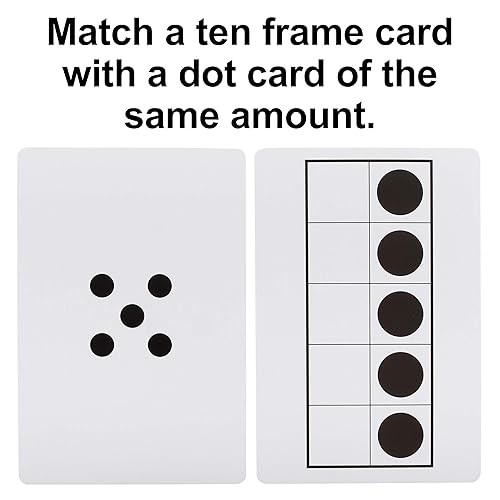 Miniatura 5 de Learning Advantage - Set de diez marcos y tarjetas de puntos, Grado jardín de infantes a 2 años, 7295.