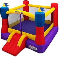 Vista 3 de Blast Zone Magic Castle XL10 - Gorila inflable con soplador - Calidad Premium - Grande - Capacidad para 5 niños - Instalación rápida