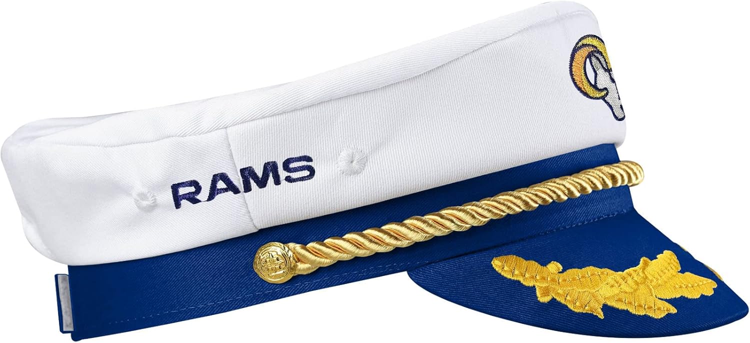 NFL Team Logo Sailing Yacht Boat Captain's Hat