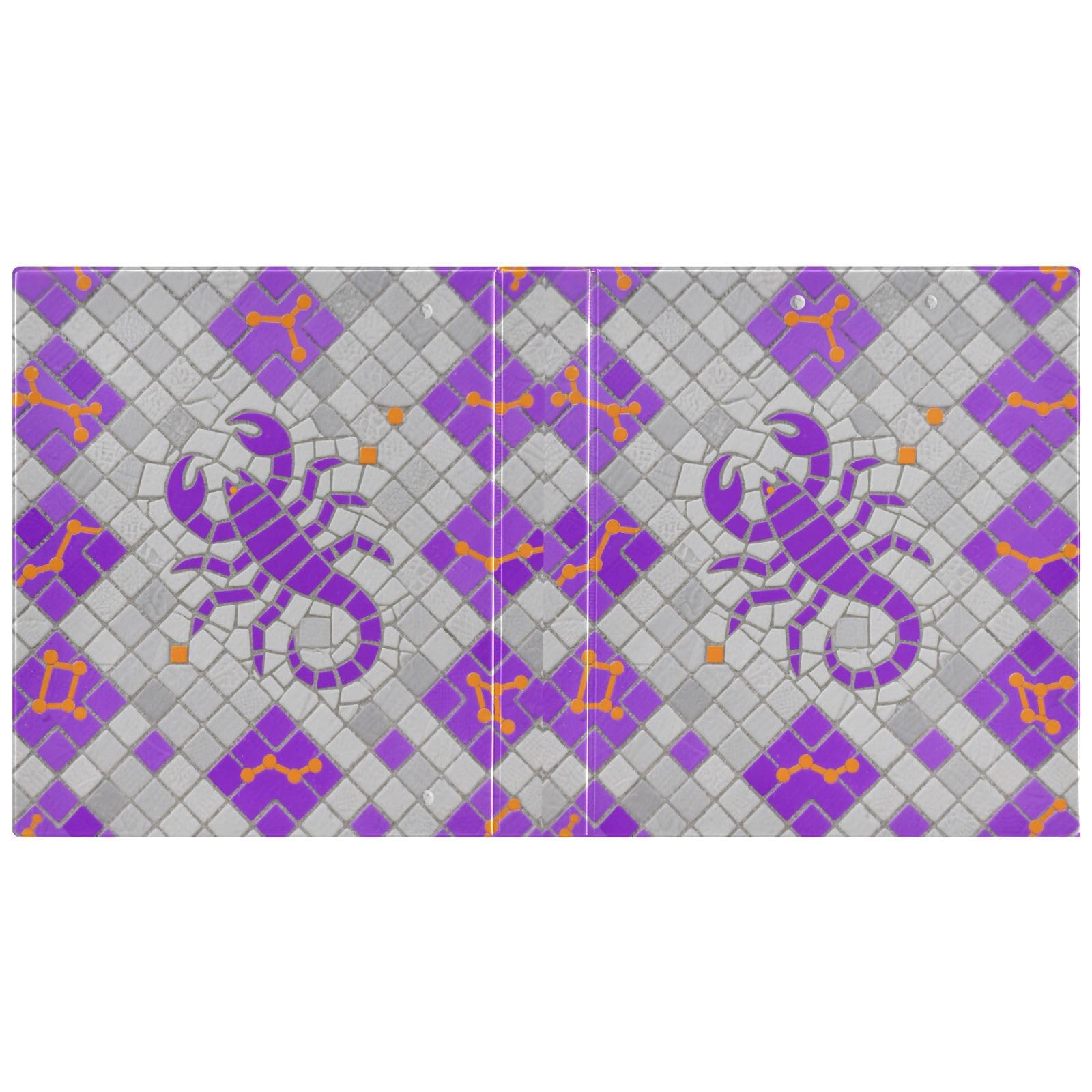 Raccoglitori per quaderni con anelli a D da 1-1/2 pollici, con tasche, confezione da 2 raccoglitori estetici, 200 fogli