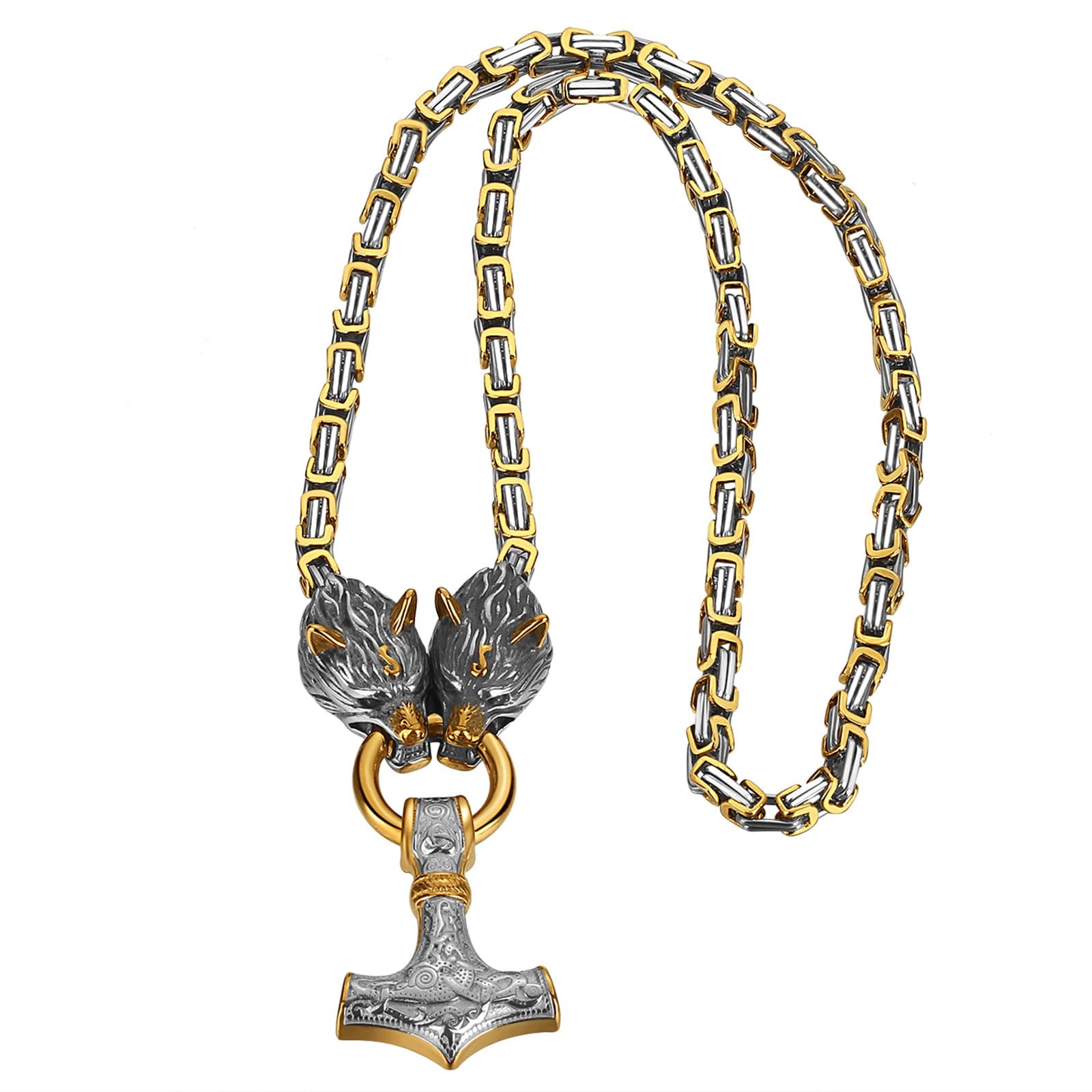 OIDEA Damen Armband Kugelkette Herz: Armkette aus Edelstahl