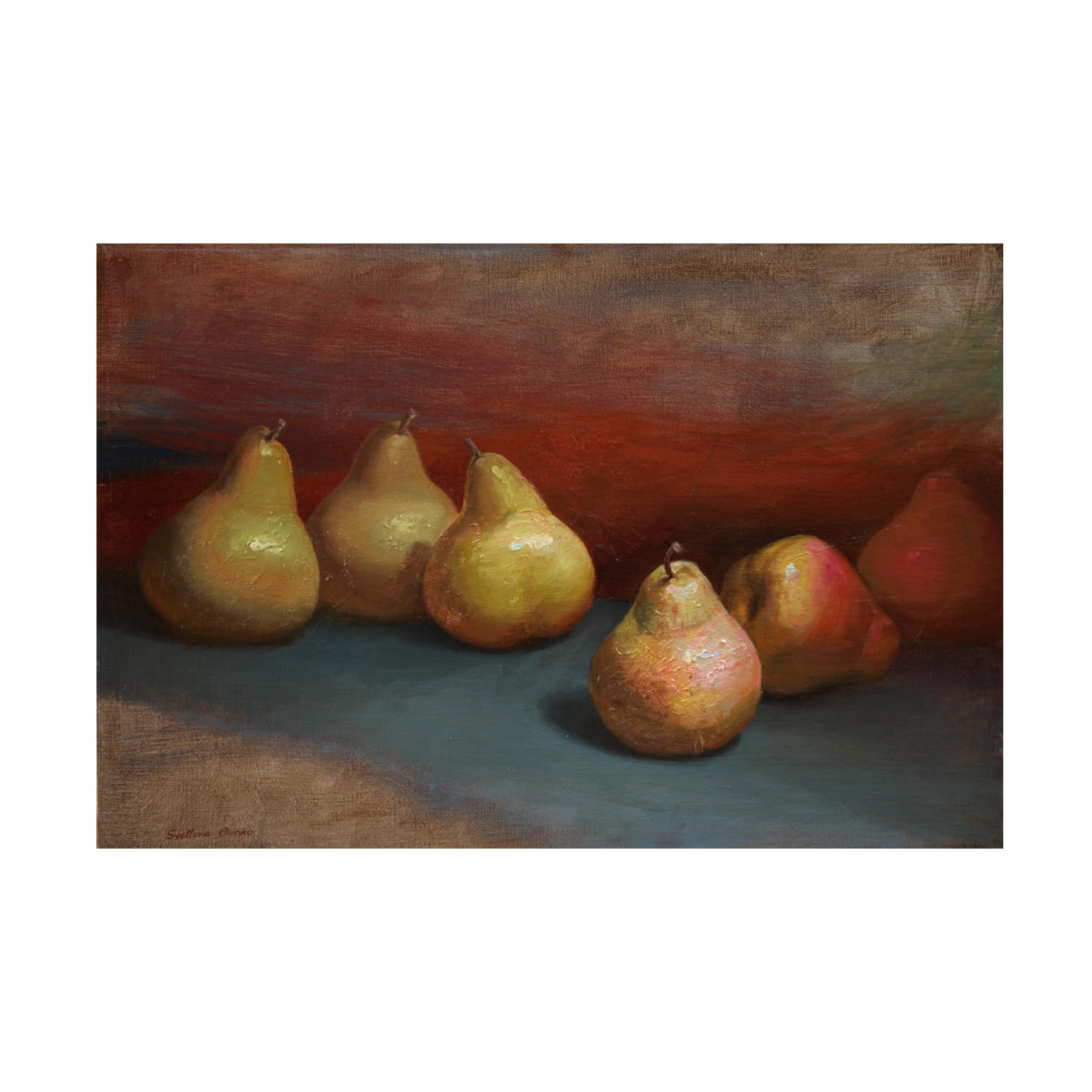 Svetlana Orinko 'Pears' Canvas Art
