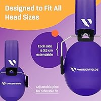 Vista 105 de Vanderfields Kids Ear Protection Earmuffs - Noise Cancelling Headphones for Kids, Autism, Toddler, Children