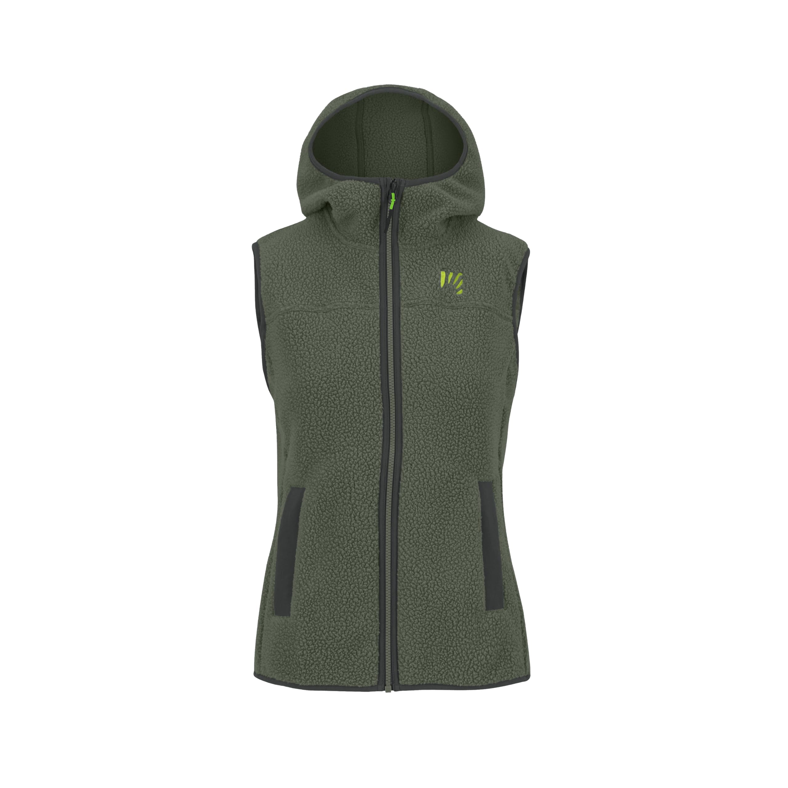 KARPOS 2532045-024 80'S HOODIE W VEST Sweatshirt Women's THYME Size L