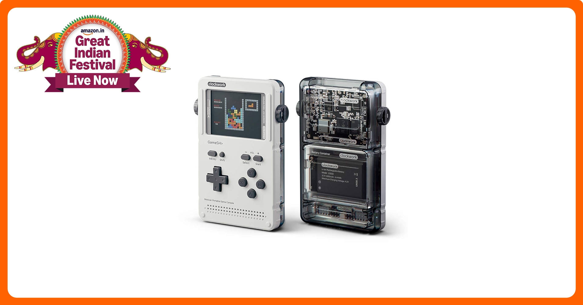 その他 Clockwork GameShell Kit WHITE file.png