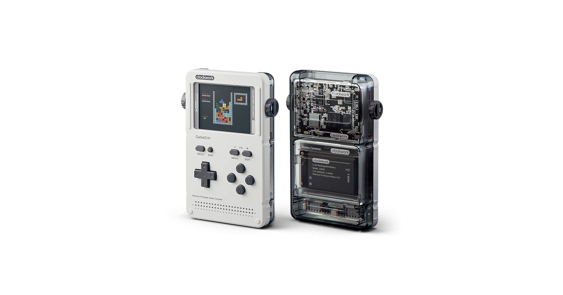 Refurbished) GameShell, Open Source Portable Game Console, Modular