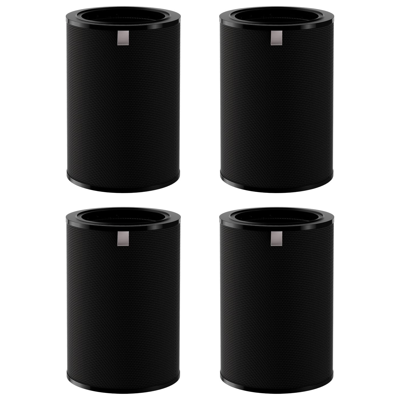 smartmi - Pack de 4 Filtros de Repuesto para purificador de Aire 2 - Filtro HEPA H13, carbón Activo y filtros preliminares - Absorbe Polen, olores, Humo y bacterias en casa, Oficina.