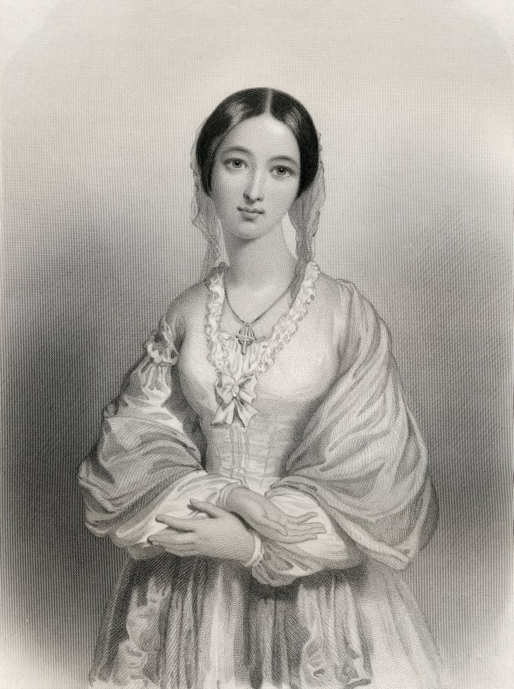 Amazon.co.jp: Posterazzi フローレンス・ナイチンゲール 1820-1910