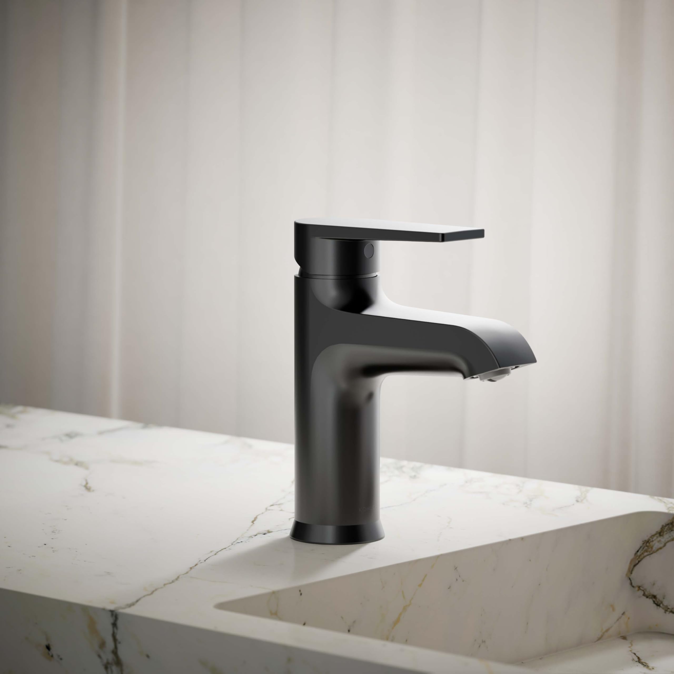 Kohler K-97060-4-BL Hint Bathroom Sink Faucet, Matte Black - Image 2