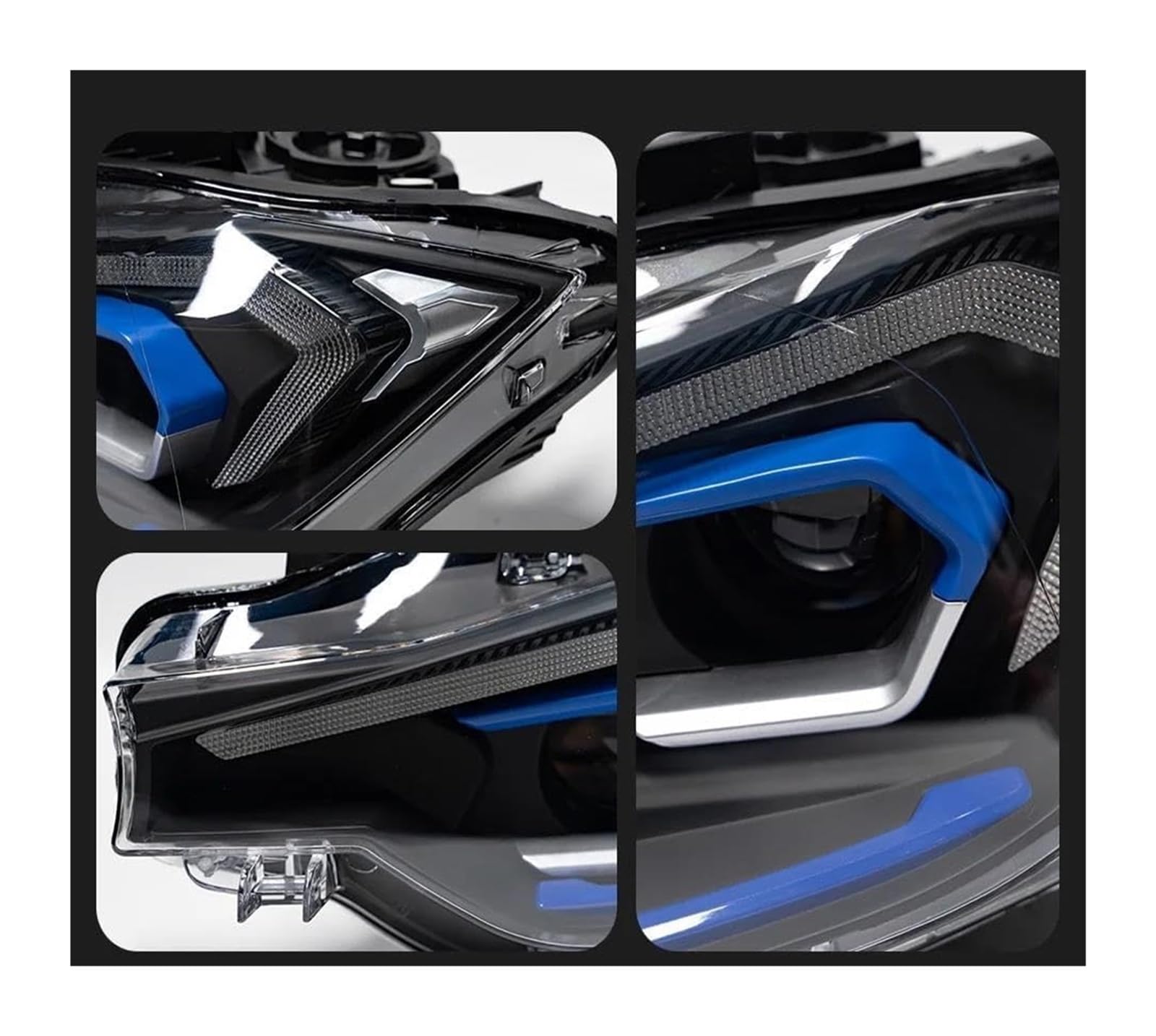 Reflektor przedni z soczewką DRL do BMW F30 F31 318i 320i 325i 328i 330i 335i (jazda po prawej stronie/ksenon)