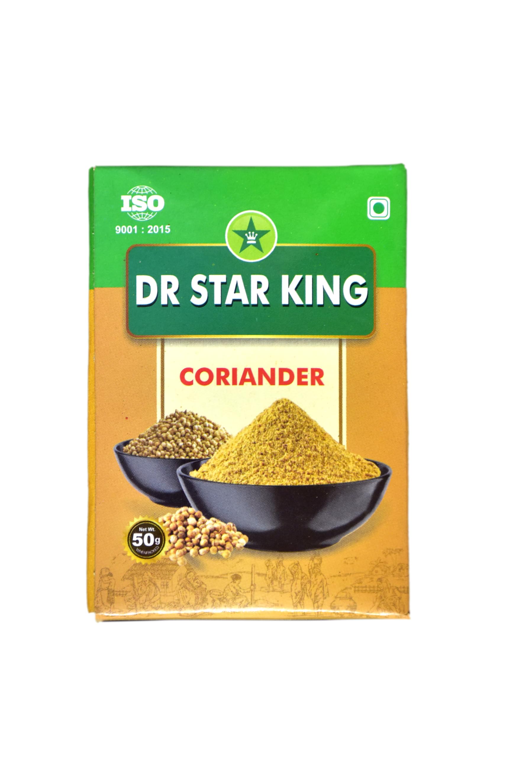 DR STAR KING Coriander Powder Dhania Powder Pure Natural Indian Coriander Spice Fresh Aroma & Rich Flavor (50gm)-image-39