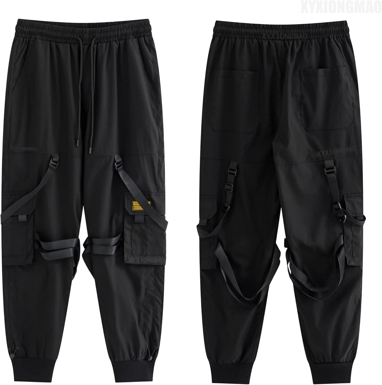 XYXIONGMAO Men's Cyberpunk Techwear Cargo Pants Baggy Streetwear Japanese Pants Men Outdoor Cool Trendy Casual Trousers Mens - Image 6