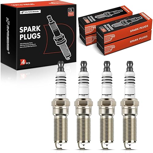 A-Premium Bujías de platino iridio compatibles con Chevrolet Malibu, Colorado, HHR, Cobalt y GMC Canyon e Isuzu i-280290 y Pontiac G5, G6, Grand Am,