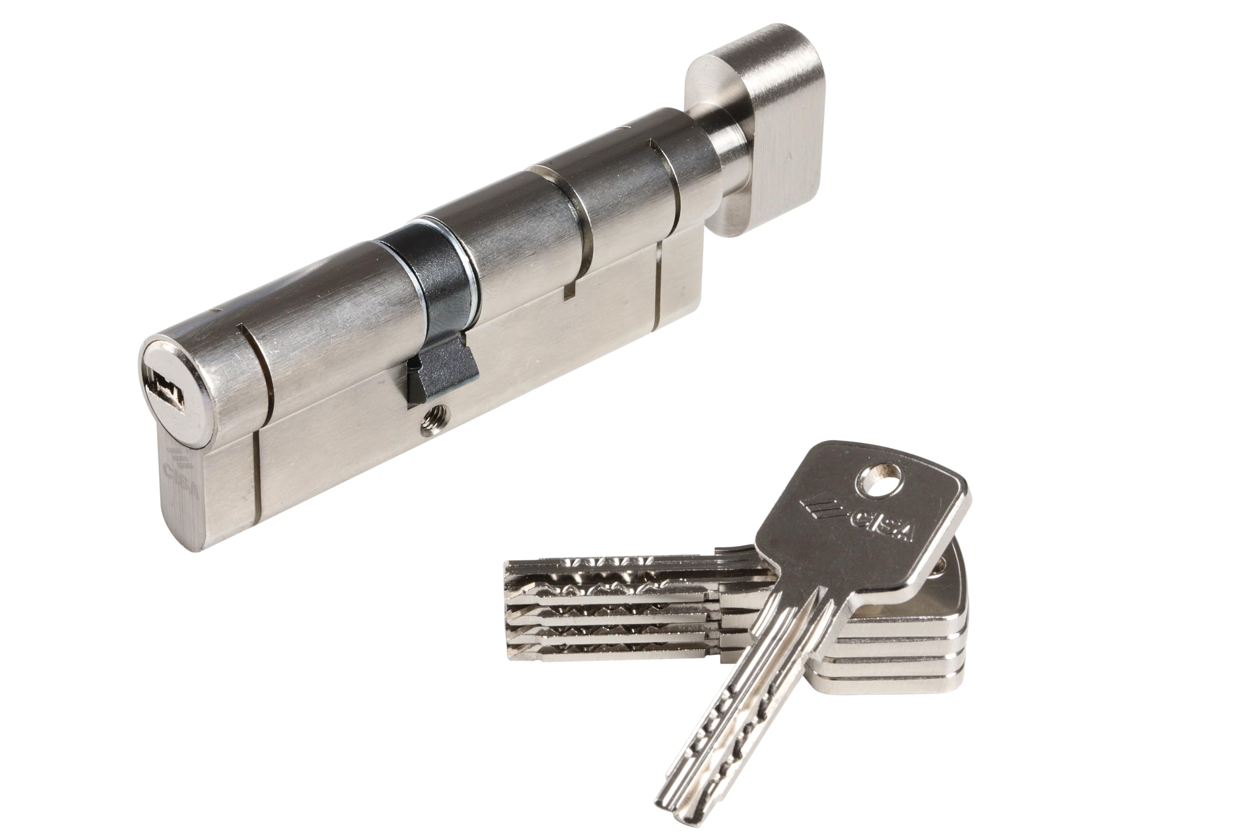 CISA Expert 10 Lock Cylinder with Button L.40 + 50 mm 5 Keys