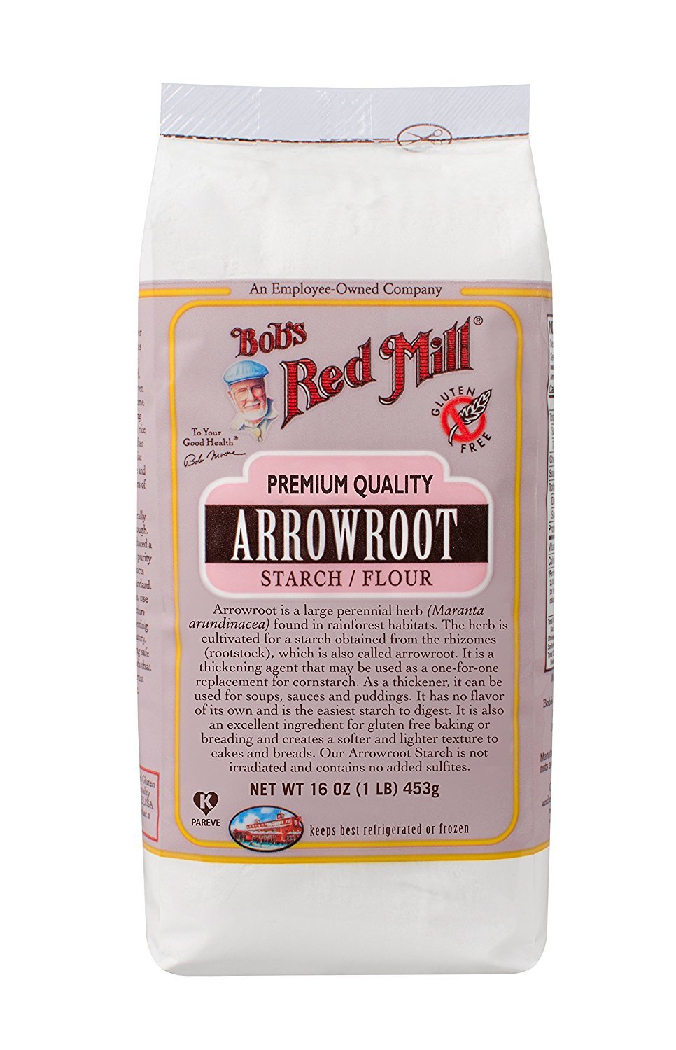 Bob's Red Mill Arrowroot Starch / Flour, 16 Ounce (Pack of 1)