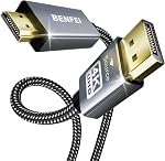 BENFEI 4K DisplayPort to HDMI 6 Feet Cable, Uni-Directional DP 1.2 Computer to HDMI 1.4 Screen Cable Compatible with HP, ThinkPad, AMD, NVIDIA