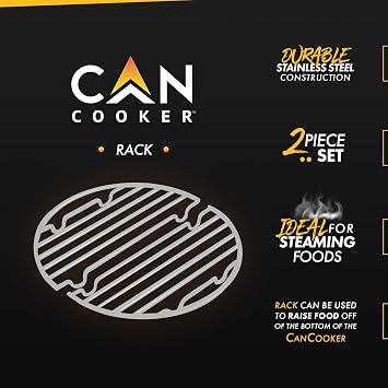CanCooker Inc يمكن لطباخ الطباخ ، جولة ، فضية