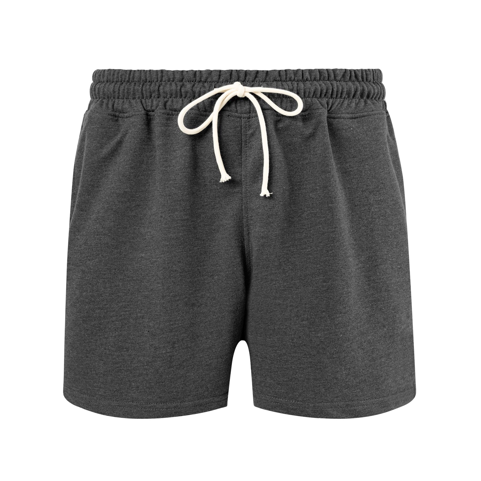 Amy Coulee Schlafhose Herren Kurz 5" Baumwoll Schlafshorts Verstellbare Taille Pyjamahose Herren Kurz Atmungsaktiv Sommer Shorts