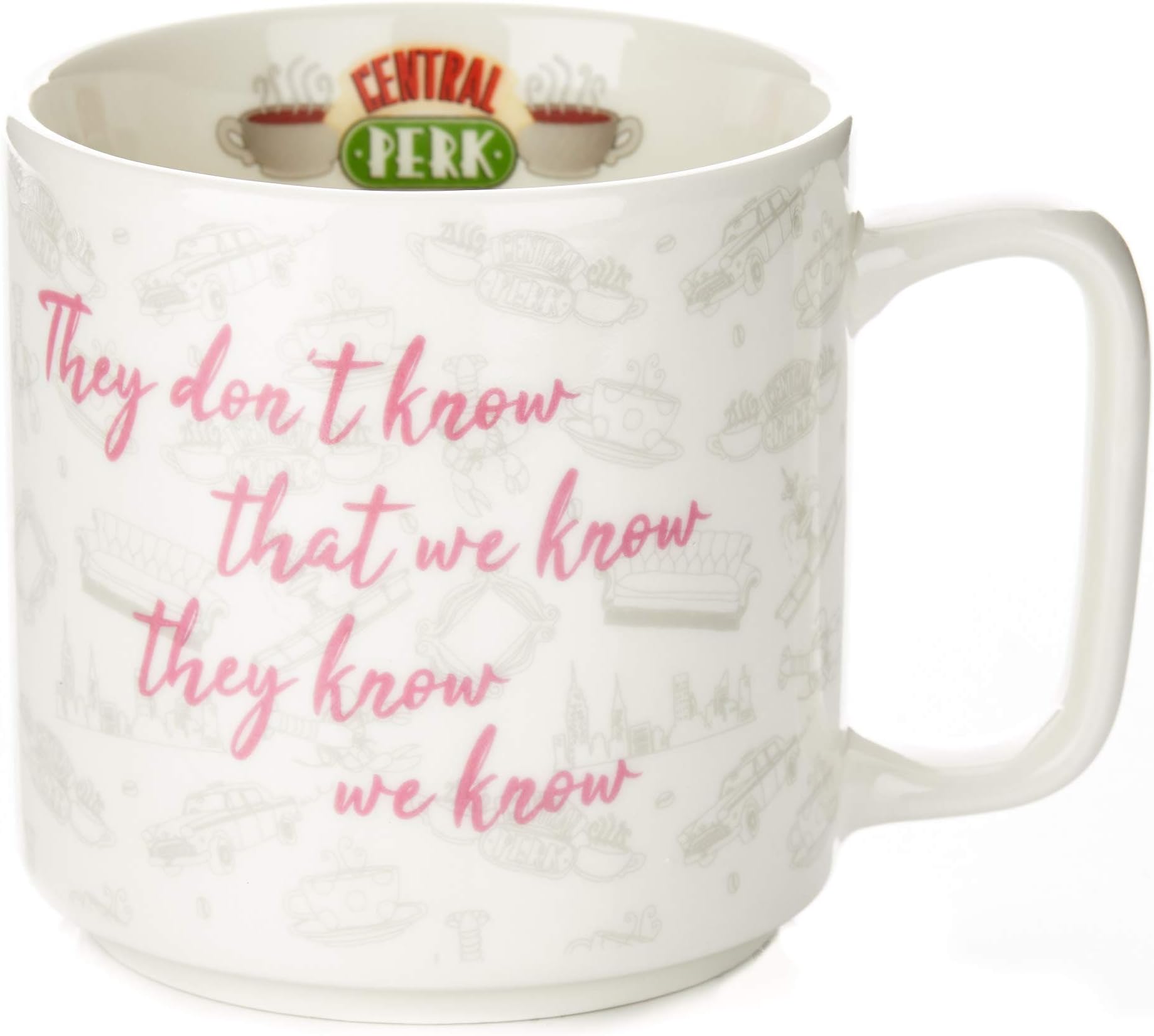 Friends Phoebe Slogan Coffee Mug - They Don't Know,300 ml