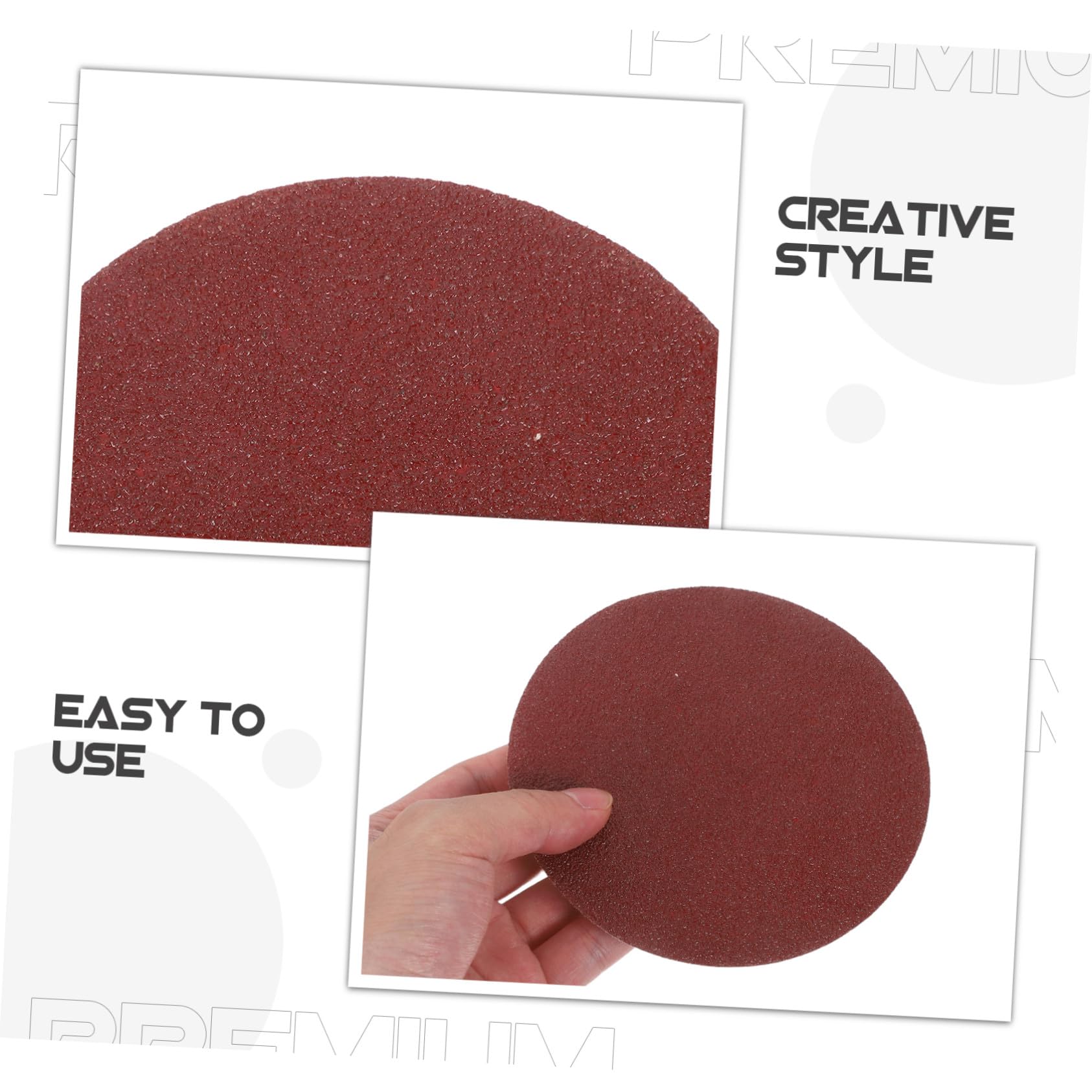 Lurrose Kit Di 100 Spazzole Per Trapano Carta Abrasiva Rondella Tamponi Per Lucidatura Pulita Carta Vetrata Rotonda Accessorio Per Spazzola Per Trapano Dischi Abrasivi