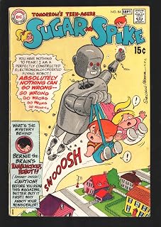 Sugar and Spike #84 1967-DC-Sheldon Mayer art-paper dolls-Superman cameo-robot cover & story-VG-