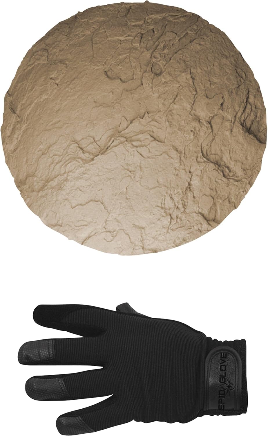 & SpidaGlove | Concrete Texturing System for Stepping Stones, Landscape Edging, or Decorative Concrete. (Half Moon Bay Boulder)