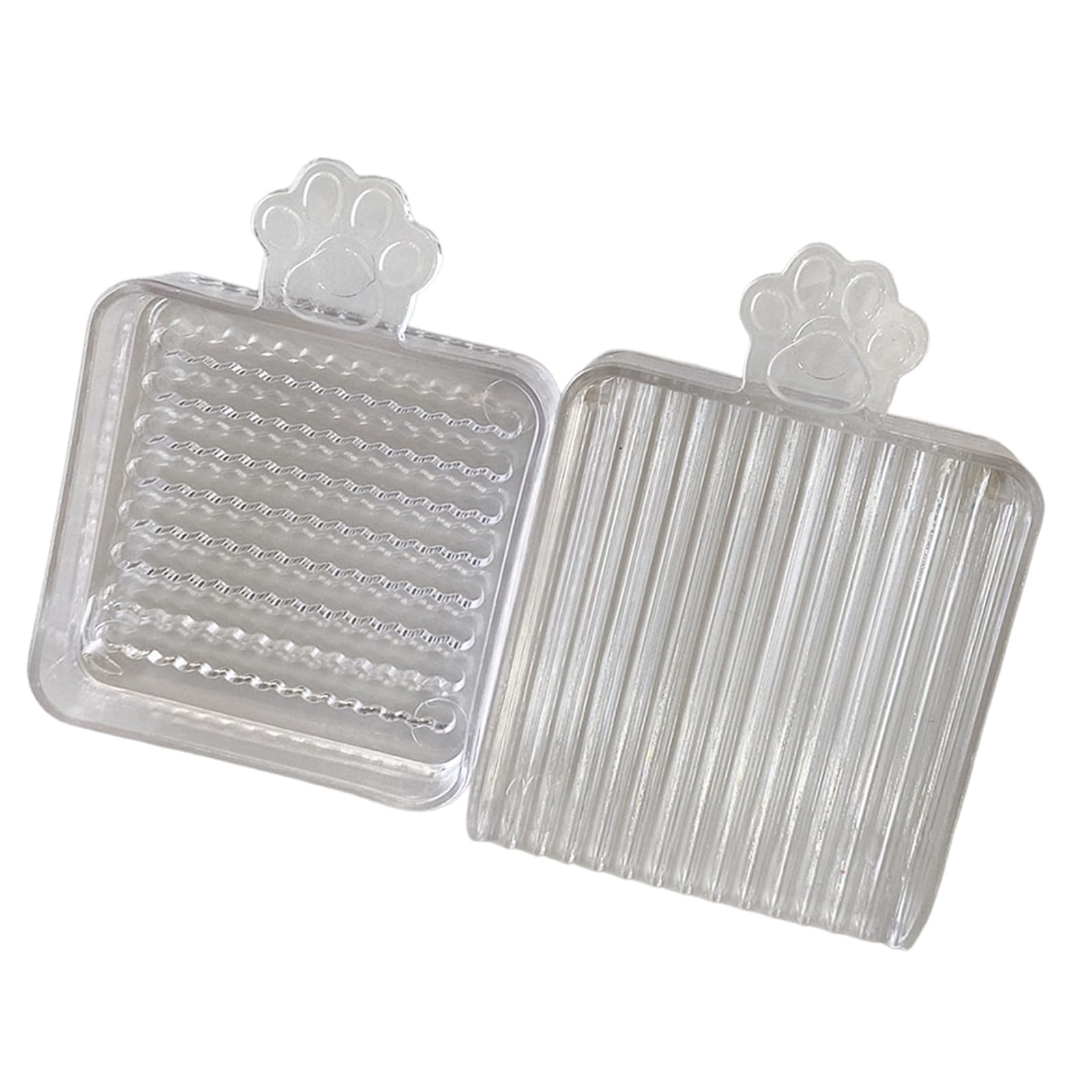 Buxuaaaa 2Pcs Multifunctional Bead Organiser Tray Storage Box Bead Sorting Tool for Artists Hobbyists Art Craft Project Storage Tool