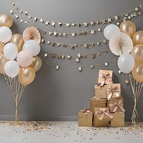 Miniatura 8 de 12 piezas de cajas cuadradas con tapas y cintas, caja dorada para cumpleaños, cajas de regalo para Navidad (doradas, 15.2 cm × 15.2 cm × 15.2 cm)